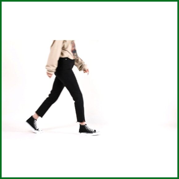 High Top Canvas Sneakers Classic Lace Up Fashion Shoes Casual Retro Style - Picture 7 of 7